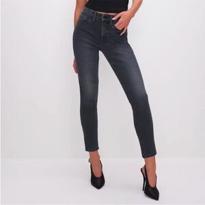 Good American Always Fits Good Legs Straight Jeans 14-18 New